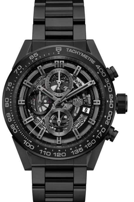 Tag Heuer Replica CALIBER HEUER 01 AUTOMATIC CHRONOGRAPH SKELETON 45MM CAR2A91.BH0742 watch